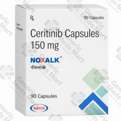 Noxalk 150 mg ցերիտինիբ (Ceritinib) պարկուճների փաթեթ (90 պարկուճ)՝ ALK-դրական NSCLC-ի համար