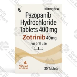 Zotrinib 400 mg pazopanib tablets (1 bottle / 30 tablets) for advanced kidney cancer and soft tissue sarcoma