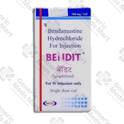 Bendit 100 mg Bendamustine injection for chronic lymphocytic leukemia and lymphoma treatment