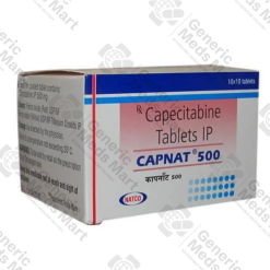 Capnat 500 mg կապեցիտաբին (capecitabine) հաբեր փաթեթ (1 փաթեթ / 100 հաբ)՝ հաստ աղիքի և կրծքագեղձի քաղցկեղի բուժման համար