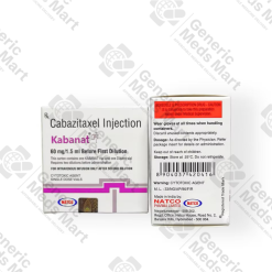 Kabanat 60 mg Cabazitaxel injection for prostate cancer