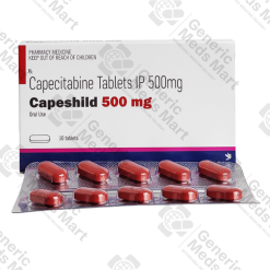 Capeshield 500 mg Capecitabine tablets for breast and colorectal cancer treatment