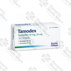 Tamodex 10 mg and 20 mg tamoxifen tablets (1 pack / 100 tabs) for hormone receptor–positive breast cancer
